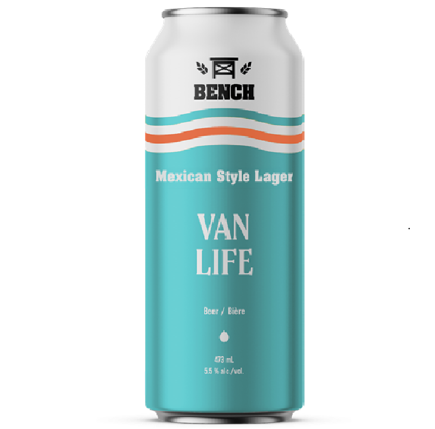 Bench Brewing Van Life Mexican Style Lager (1 pack of 473ml Cans)