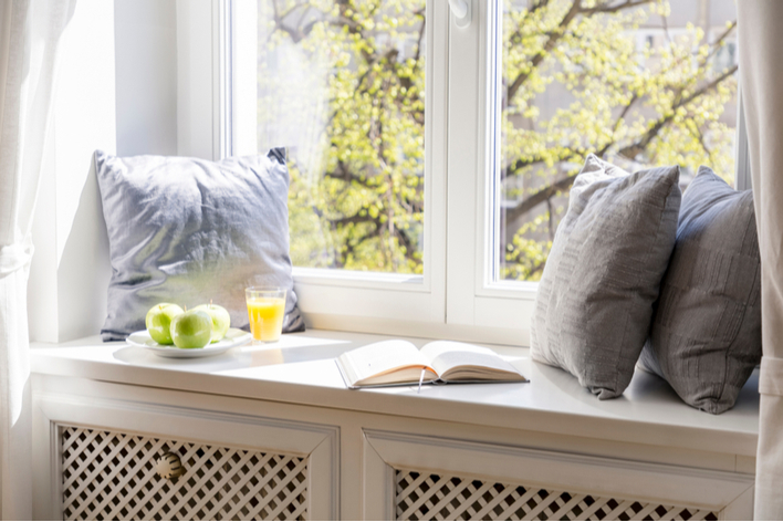 Sitting area by window