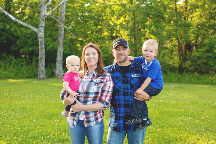 Window World Owner Jared Heinz and family