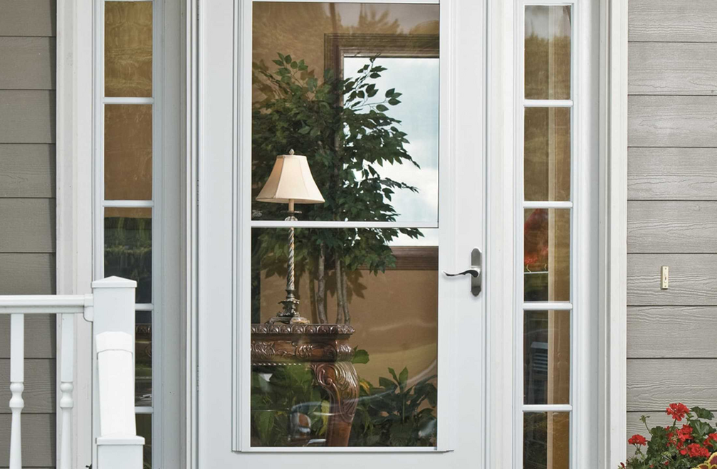 Window World Retractable Screen Storm Door