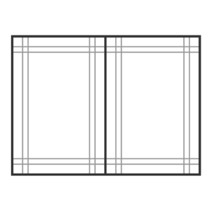 Double Prairie By Sash
