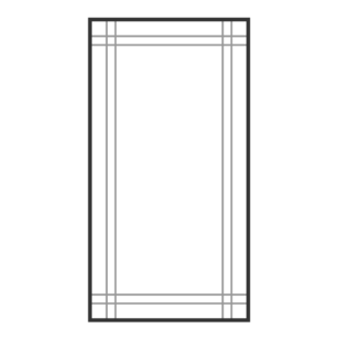 Double Prairie By Window