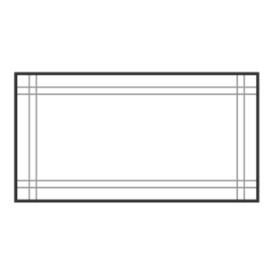 Double Prairie By Window