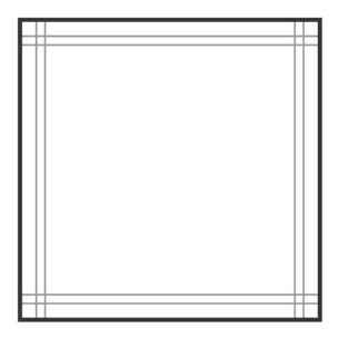 Double Prairie By Window