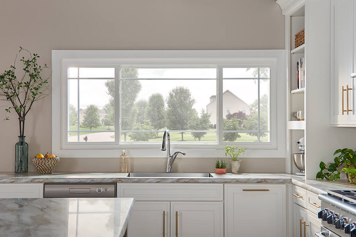 Sliding Window in Kitchen