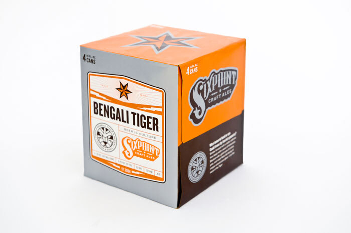 Sixpoint Brewery packaging