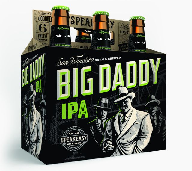 Big Daddy IPA beer bottle packaging