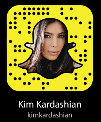 Kim Kardashian snapchat
