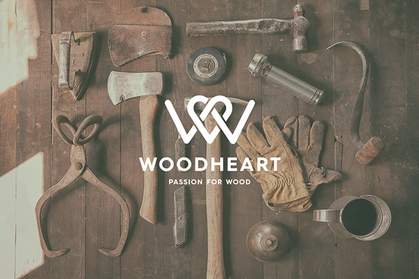 Woodheart logo