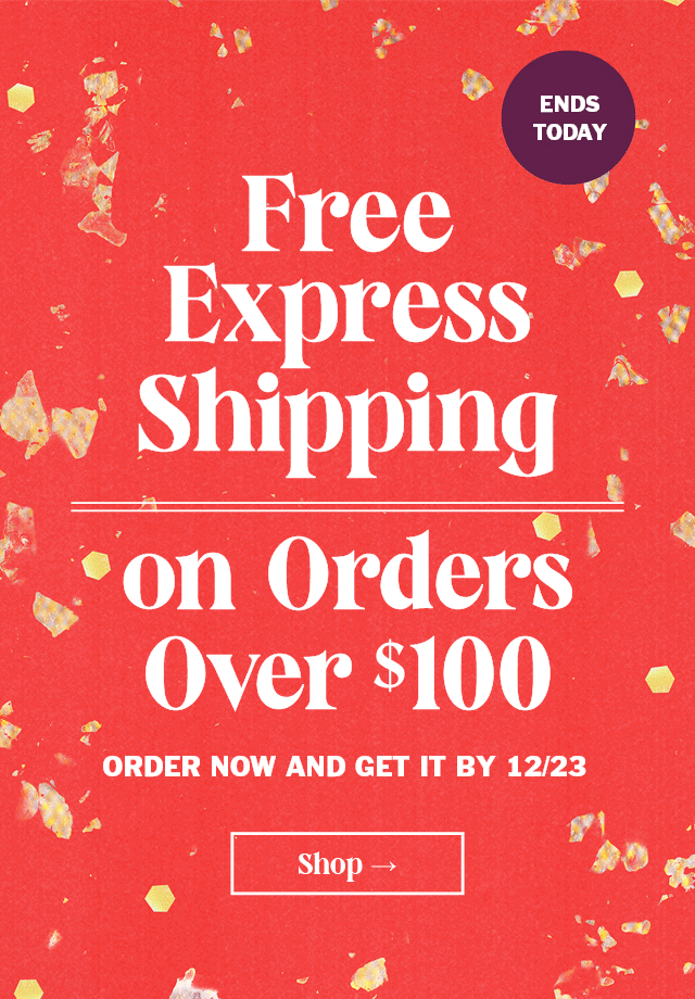 Urban Outfitter free express shipping advertisement