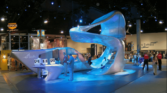 tradeshow experiential display