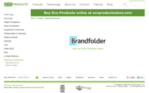 Eco Products website