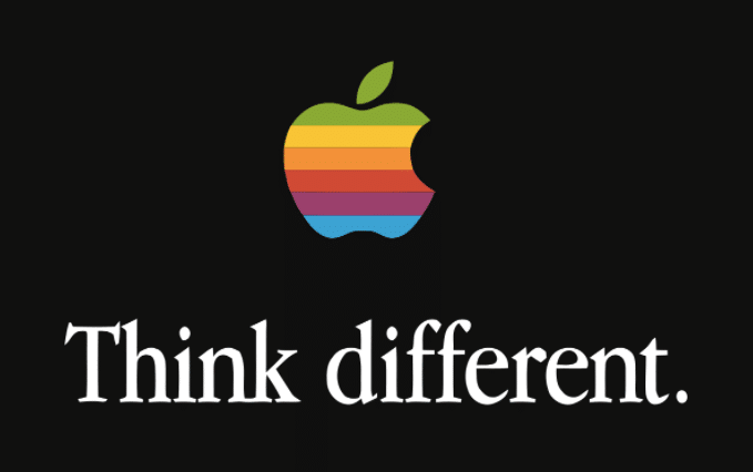 Apple slogan