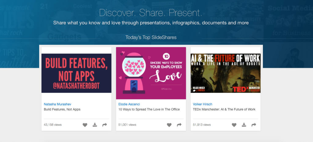 SlideShare example