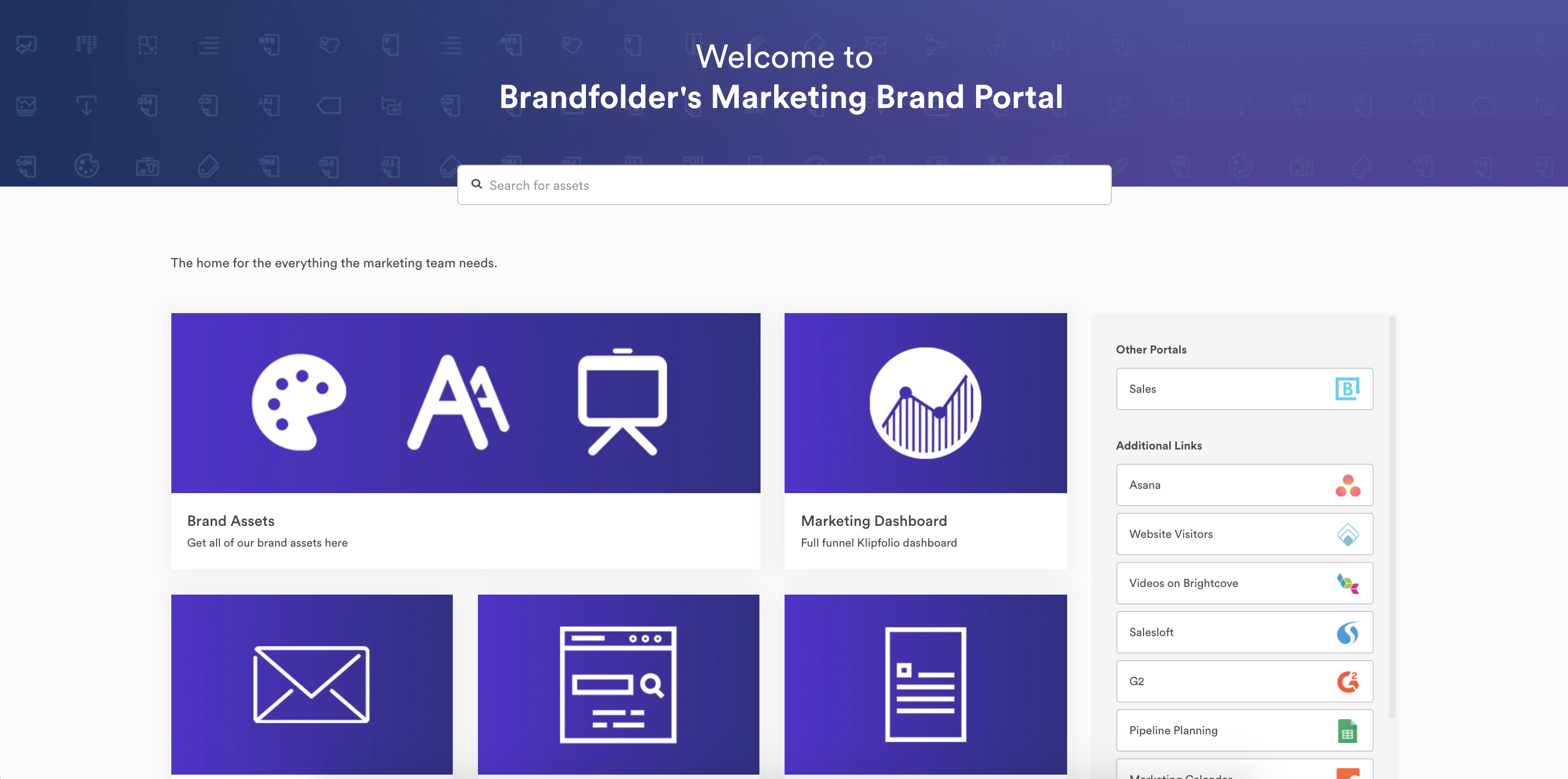 Brandfolder Marketing Portal