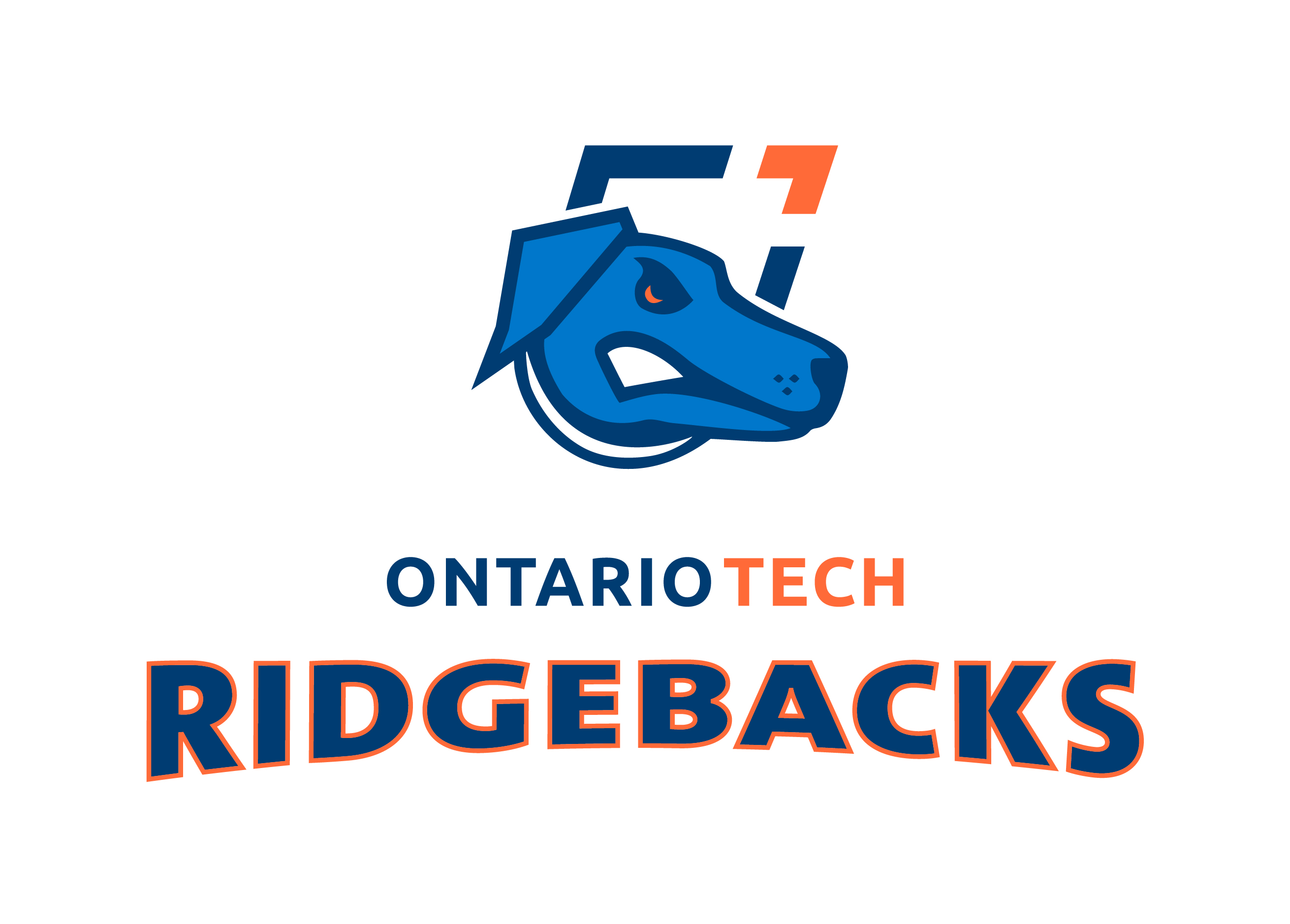 Ridgebacks primary dog logo