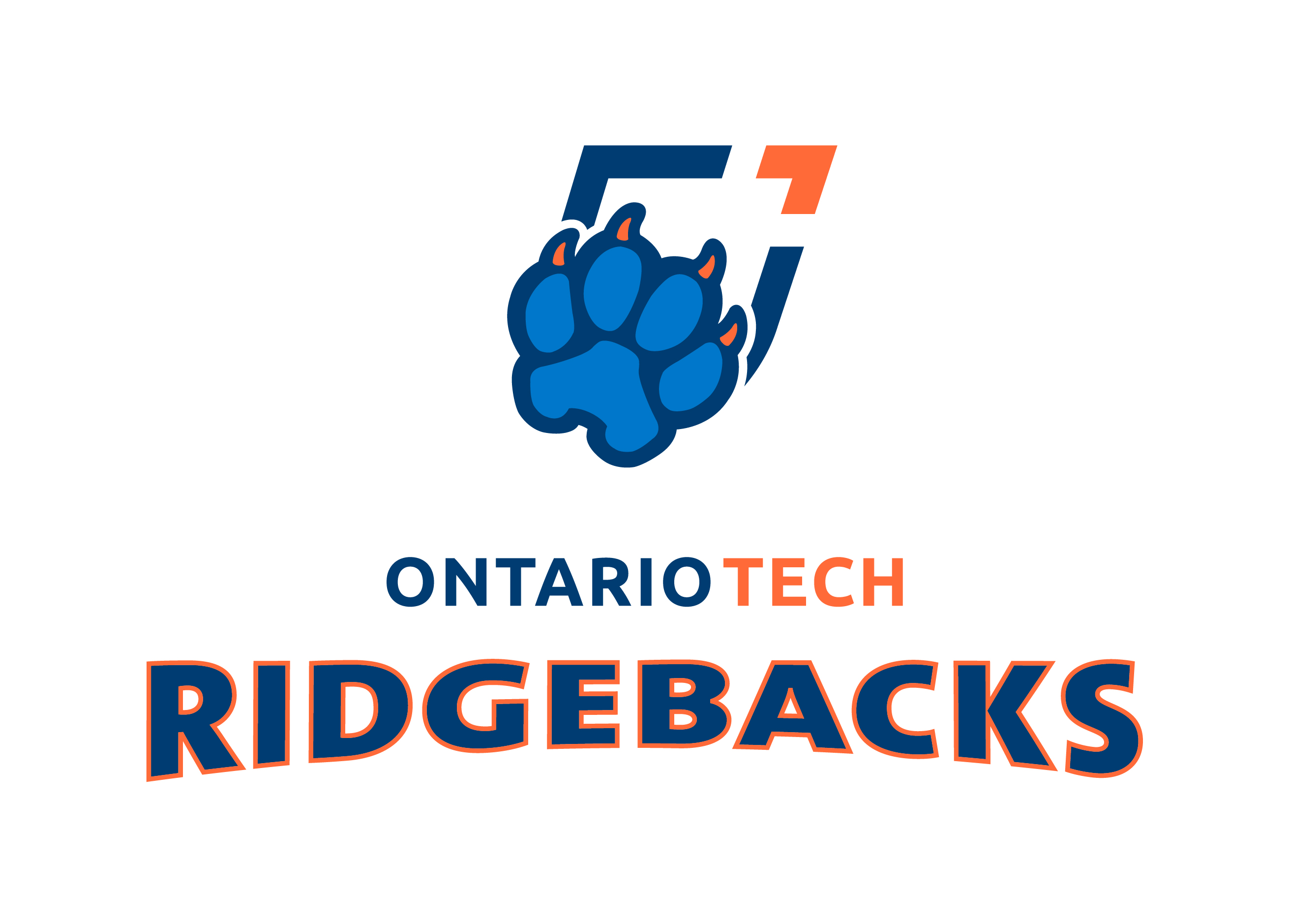 Ridgebacks primary paw logo