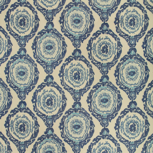 Kaitag Warp Print - Indigo