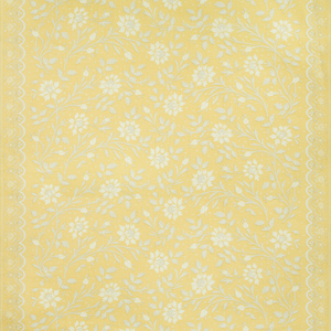 Verrieres Print On Linen - Canary