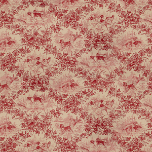 On Point Cotton Print - Red