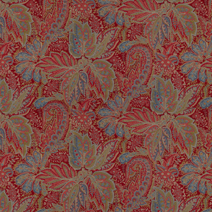Chandigarh Cotton And Linen Print - Garnet