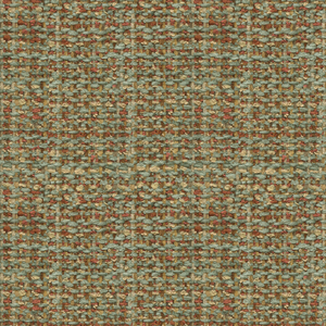 Boucle Texture - Jade/Coral