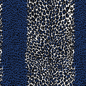 Leopard - Blue