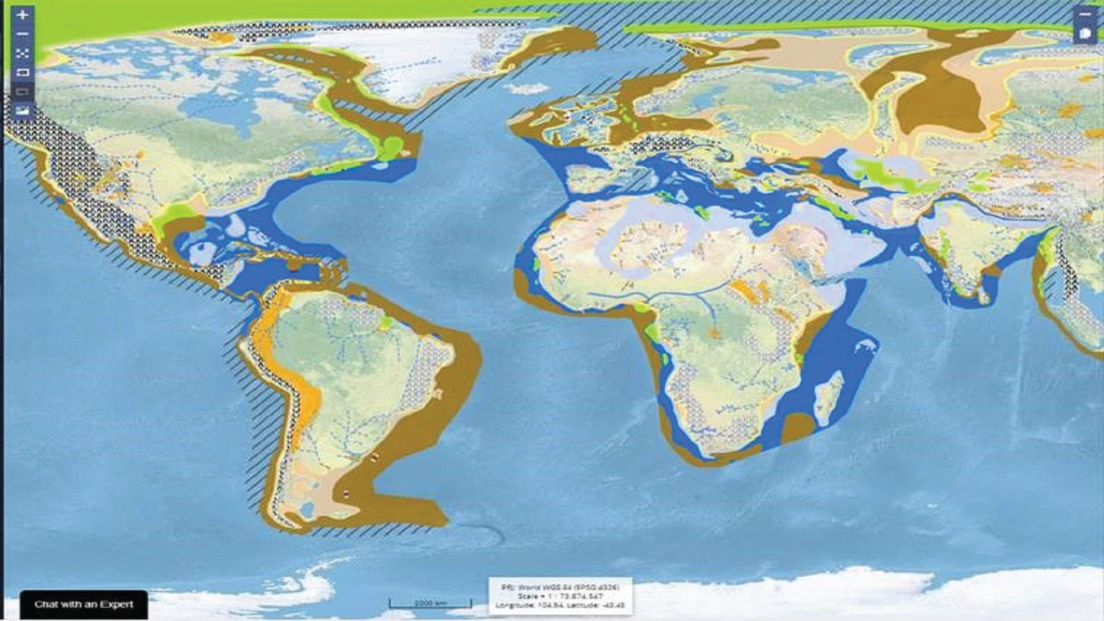 Global geological framework