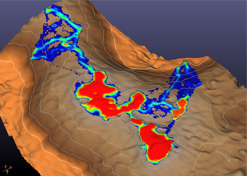 Screenshot of Permedia CO2 plume migration map