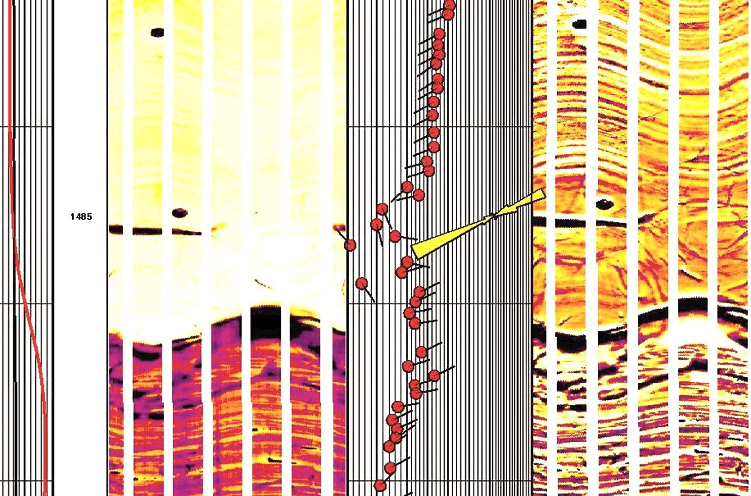 An XRMI formation evaluation answer product.