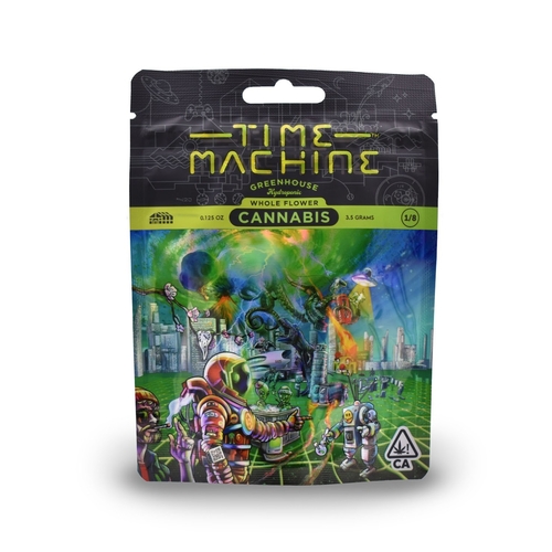 A photograph of Time Machine 3.5g Cereal Milk