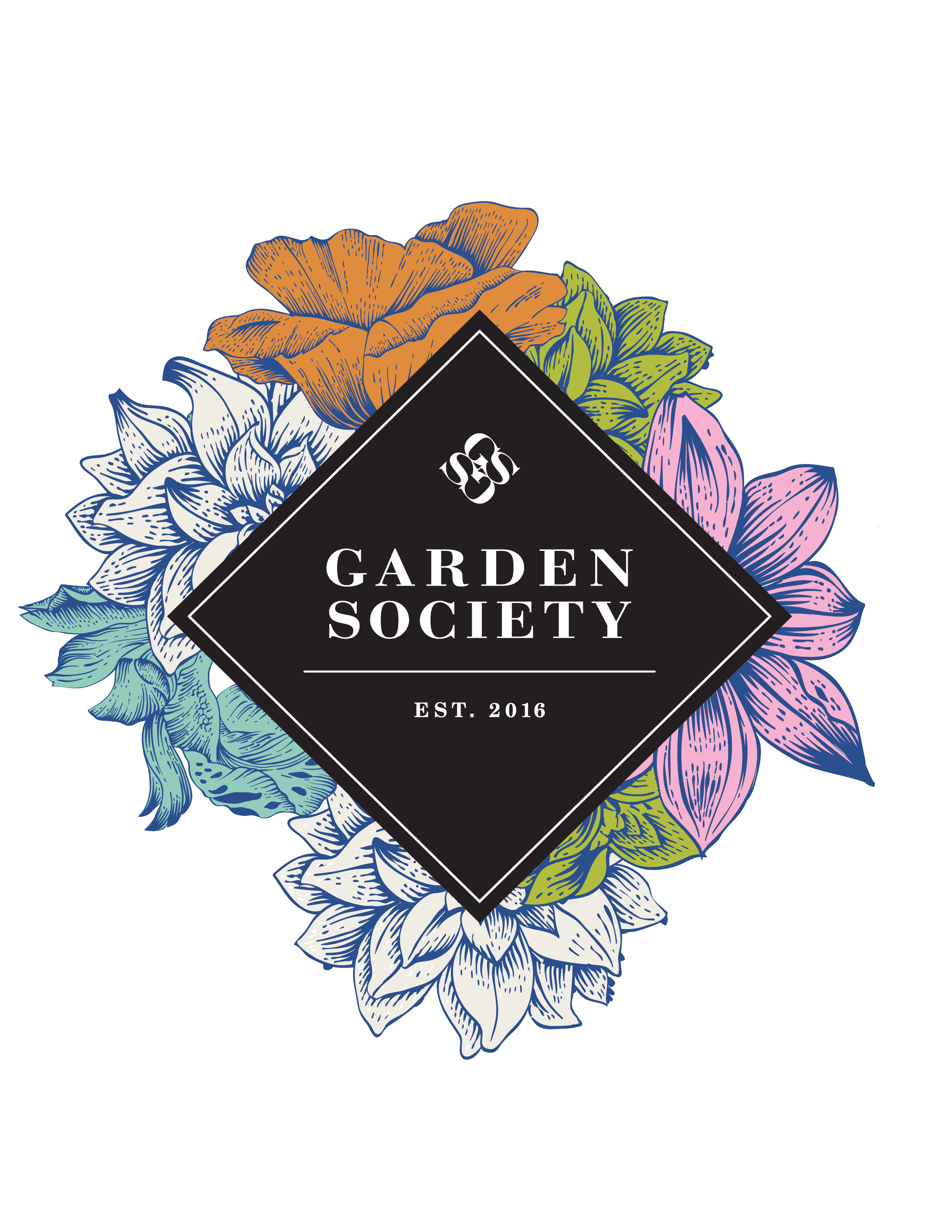 The logo of Garden Society