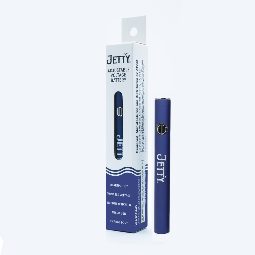 A photograph of Jetty AVD Stik Battery Blue
