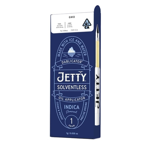 A photograph of Jetty Dablicator 1g Solventless GMO