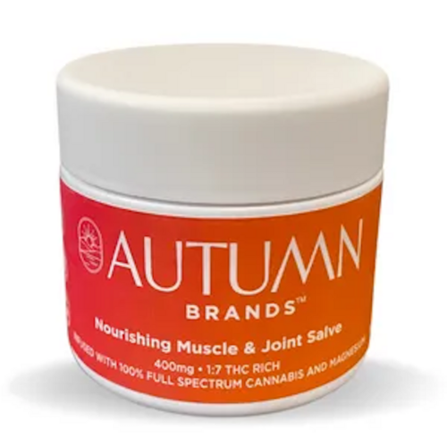 A photograph of Autumn Brands Nourishing Muscle and Joint Salve