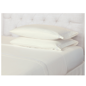 Caserta Fitted Sheet, White