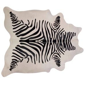 Dillon Zebra Cowhide, 7' 