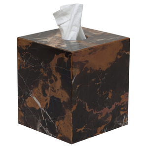 Pickens Tissue Box Cover, Black 