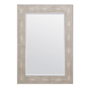 Amaria Mirror, Beige/Silver 