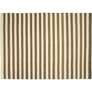 Vintage Egyptian Striped Kilim, 9'11 X 13'7 