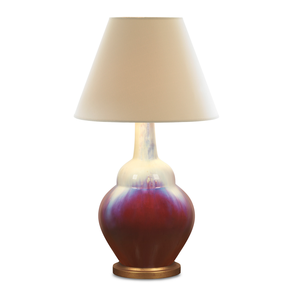 Oxblood Table Lamp, Base Only 