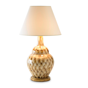 Pheasant Feather Table Lamp, Base Only 