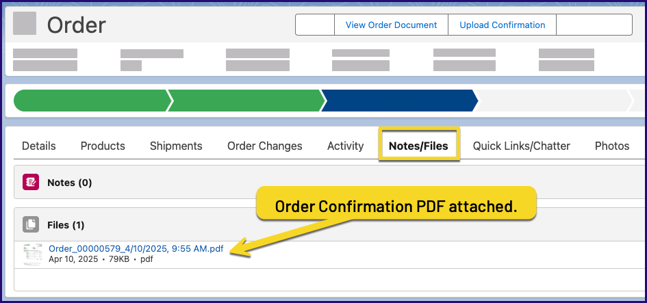 Software Order Confirmation Sample Customer Order Confirmations