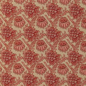 Brassac Print - Red