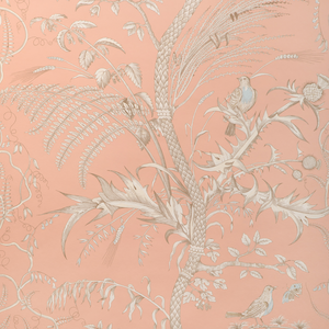 Bird And Thistle Ii - Peach