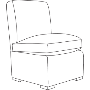 Baltimore 23" Upholstered Base Chair
