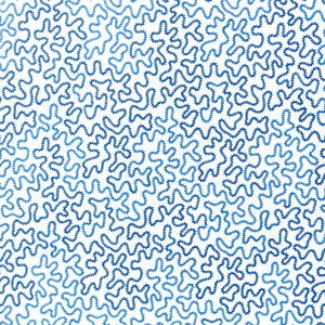Bramble Emb - Blue
