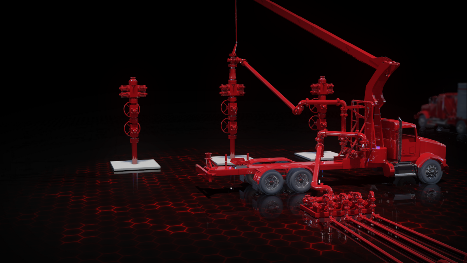 ExpressKinect™ wellhead connection unit.