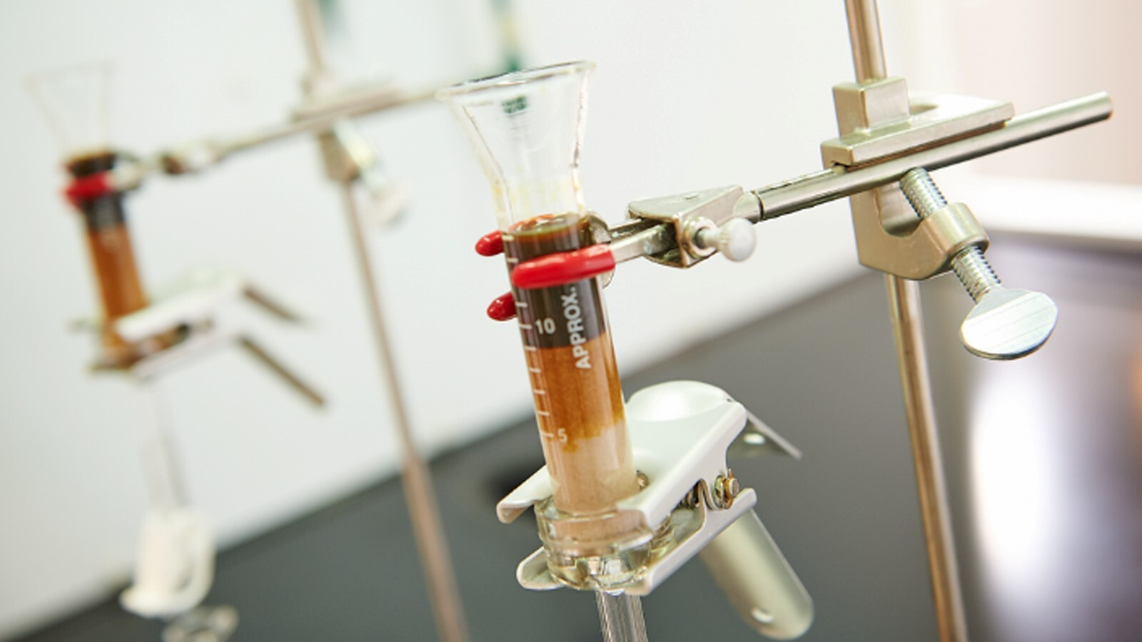 Stimulation chemicals in a test tube