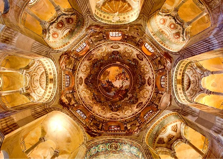 Step inside Ravenna’s UNESCO-listed Basilica of San Vitale and marvel at its breathtaking Byzantine mosaics